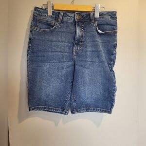 Iyla Blue Women Denim Shorts ,size 10 (32)